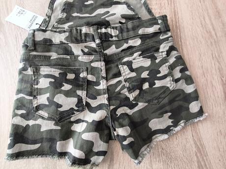 Dívčí kraťasy s laclem, denim co,134