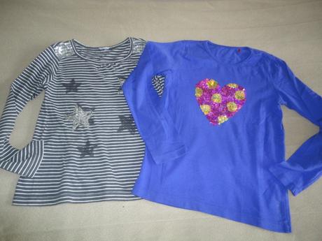 Pruhované triko pebble stone, vel. 7/8 let, 122