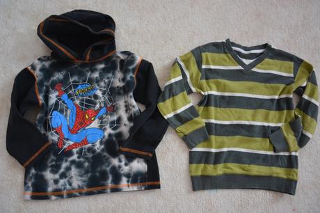Mikina spiderman a svetr, 110