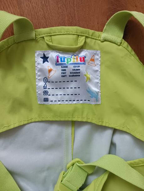 Kalhoty do deště č.122/128, lupilu,122