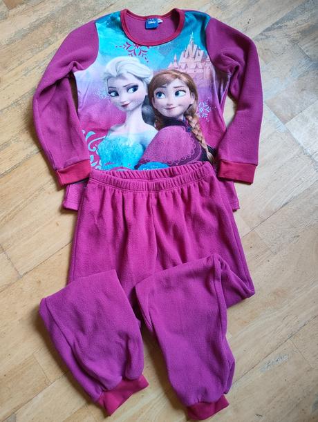 Tepláková souprava / teplé pyžamo elsa vel 128, disney,128