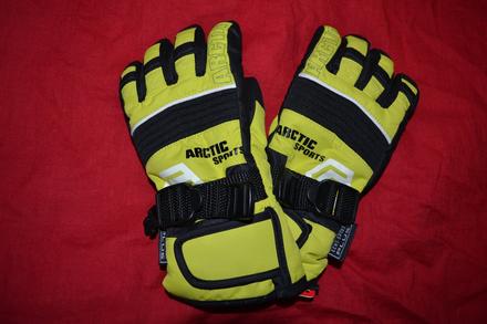 Lyžařské rukavice,na 6-15 let, 122 - xs