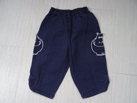 Plátěné kalhoty vel. 80, 80