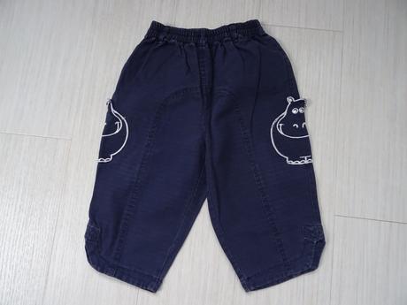 Plátěné kalhoty vel. 80, 80