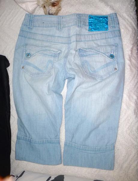 3/4 lehké džíny - vel.m-l, m