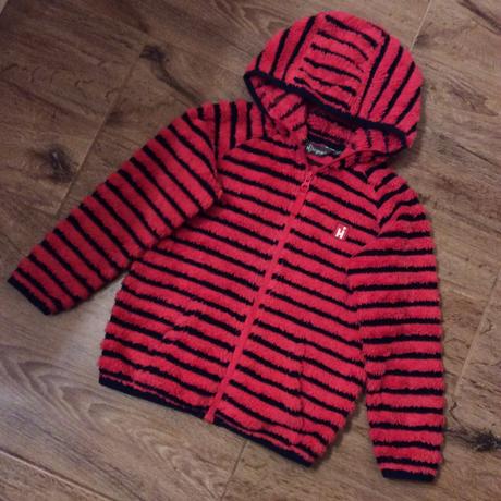 Teplá mikina na zip, 116