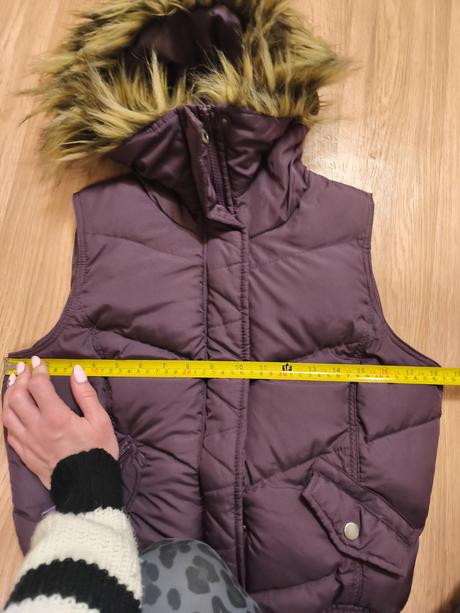 Fialová vesta s-m, 164, c&a,m