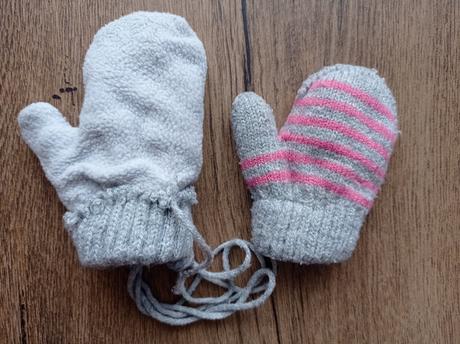 Zimní rukavice s palcem 7 cm cca vel. 68, 68