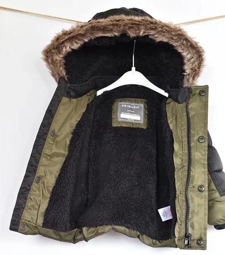 Zimní bunda vel. 3 - 6 m, primark,68