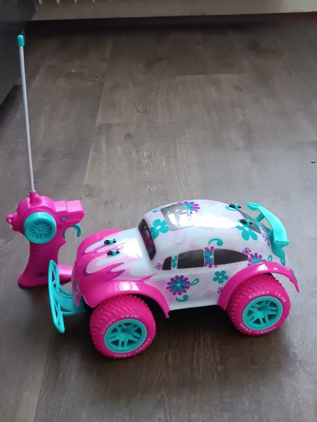 Exost - růžové autíčko na dálkové ovládání, 