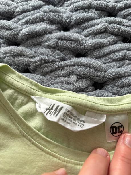 Triko bledě zelené - v.134/140 dívčí zn. h&m, h&m,134