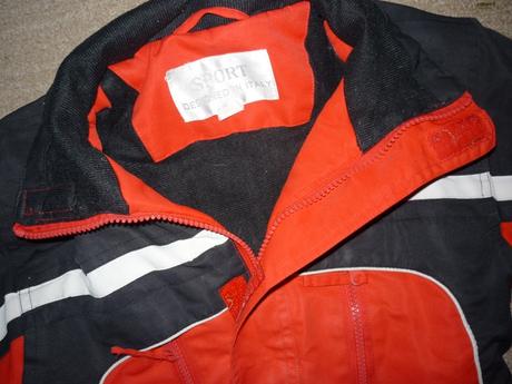 Lyžařská zimní bunda zn. scout vel 128+oteplovačky, 128