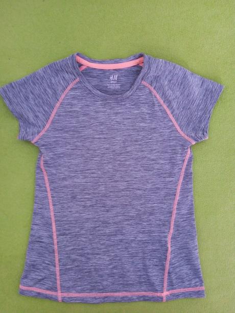 Tričko zn."h&m" vel."122/128 a 146/152", h&m,128