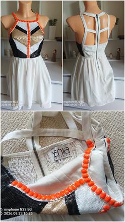 Šaty zn."xenia boutique" vel."8",