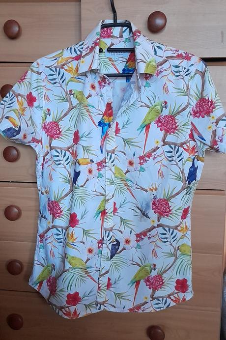 Hound tropická letní košile s papoušky, 