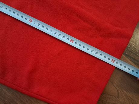 Červené pouzdrove saty, h&m,36