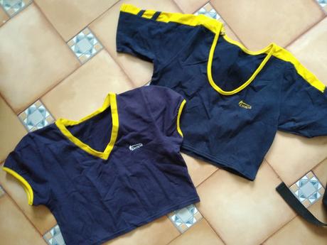 2 x sportovní tričko, draps,s