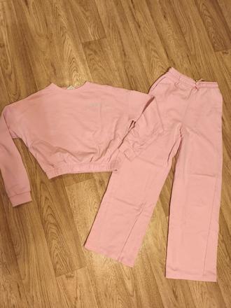 Barbie růžová teplákovka h&m, h&m,152