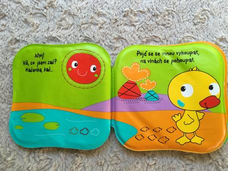 Koupací knížka - zvířátka ve vodě,