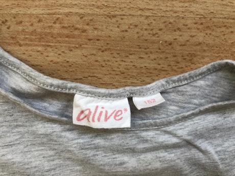 Sede tricko pampeliška dlouhý rukáv 152, alive,152