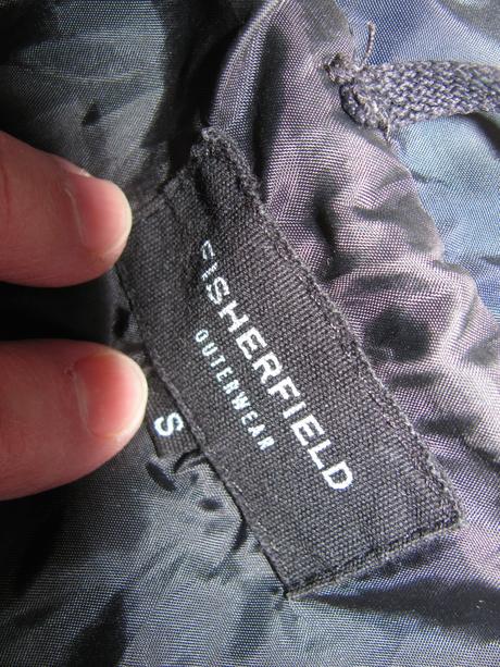 Dámská modrá, prošívaná přechodná bunda, s