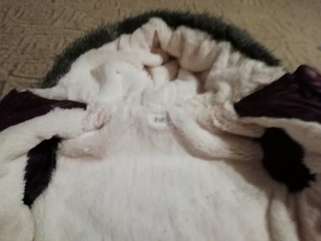 Krásná naprosto luxusní zimní bundička pro princez, f&f,104