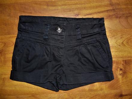 Luxusní dívčí kraťasy next 98 černé, next,98