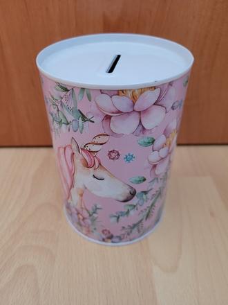 Pokladnička s jednorožcem,