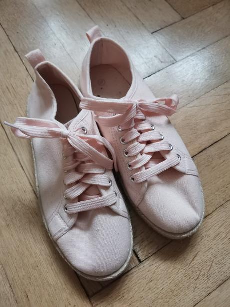 Tenisky látkové kecky vel. 34 nové, h&m,34
