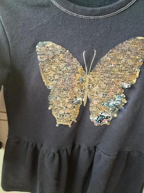 Mikinové šaty h&m, vel. 104, h&m,104