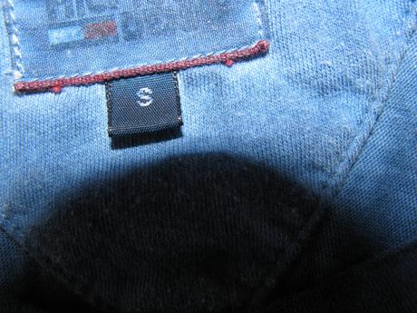 Dámské modré tričko s potiskem, tommy hilfiger,s