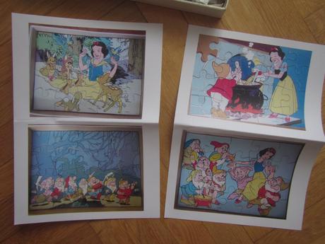 Puzzle snehurka- 20 ks x 4 obrázky, 