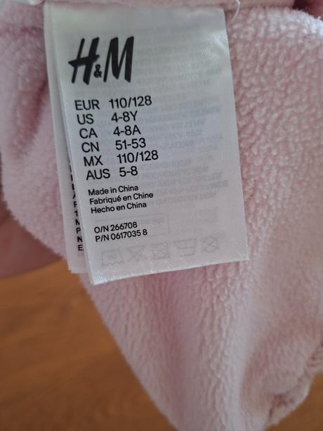 H&m čepička zateplená č.110/128, h&m,110