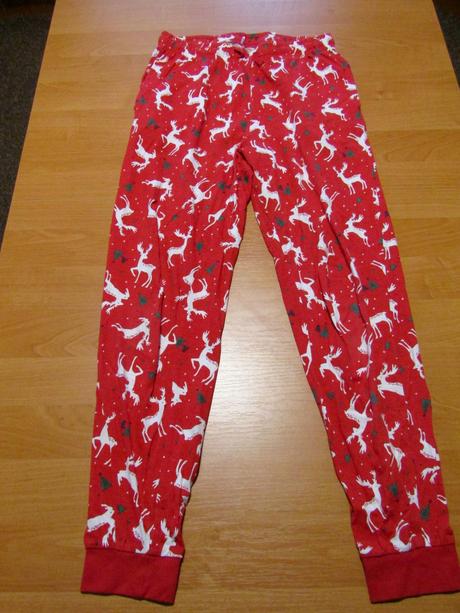 Vánoční bavlněné pyžamo vel xs, xs