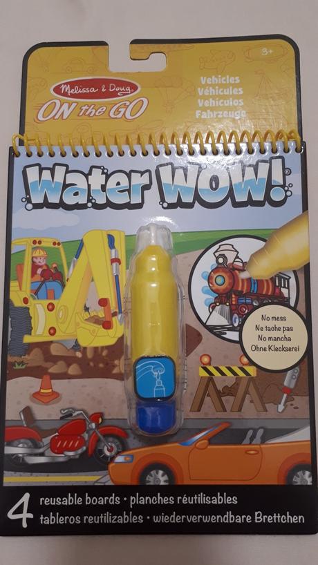Water wow vehicles - vodové omalovánky,