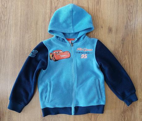 Teplá mikina s mcqueenem vel. 128, disney,128