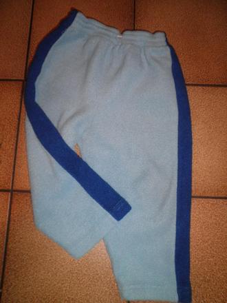 Flísové tepláky, babaluno,86