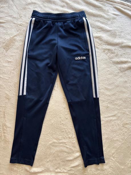 K5/ tepláky sportovní modré zn. adidas- v.7/8 let, adidas,128