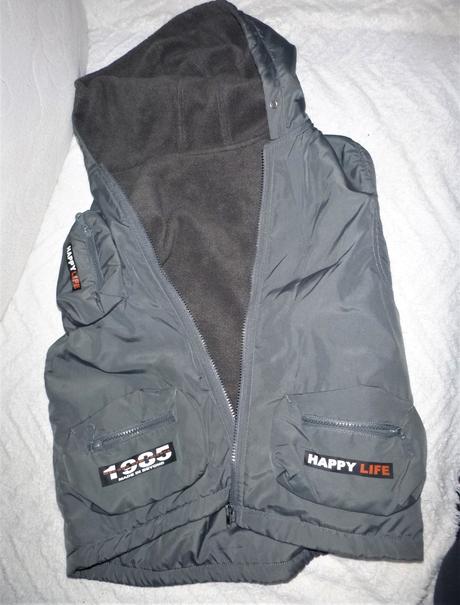 Oboustranná vesta klučičí - vel.cca 146 a více, 146