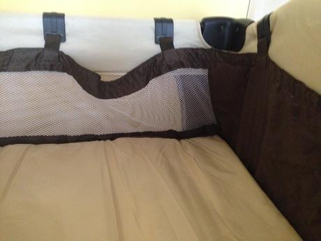 Skládací cestovní dětská postýlka, šířka (cm): 65,délka (cm): 120