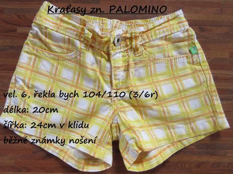 Kraťasy zn. palomino, palomino,104
