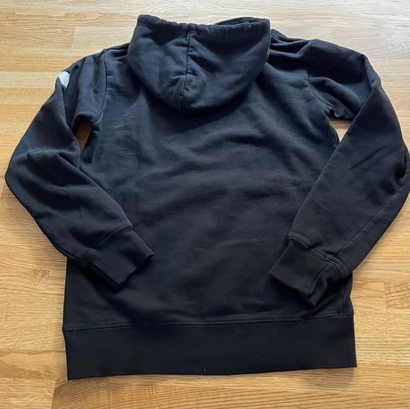 Černá mikina s kapucí fsbn vel. 152/158, 152