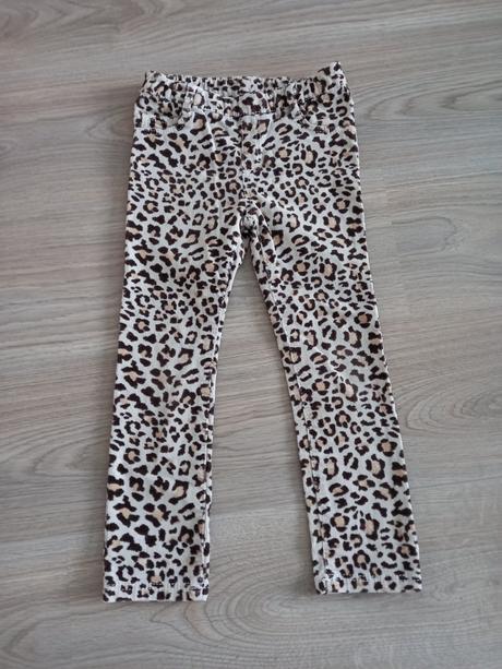 671 - manžestrové kalhoty, h&m,110