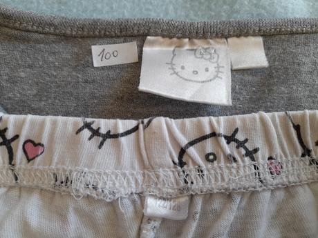Letní pyžamo hellokitty, vel 122/128, hello kitty,122
