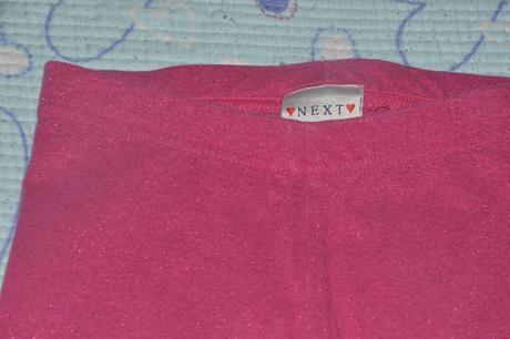 3/4 legínky, next, s třpytivou nitkou, next,110