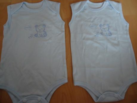 2 bodýčka bez rukávů, 92