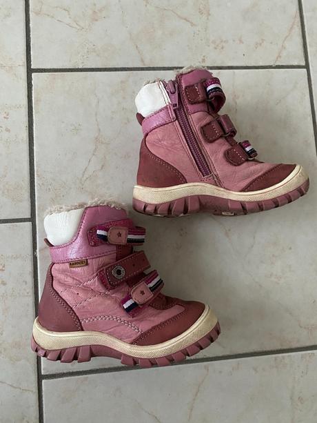 Zimní kožené boty vel. 22 zn. lasocki, lasocki,22