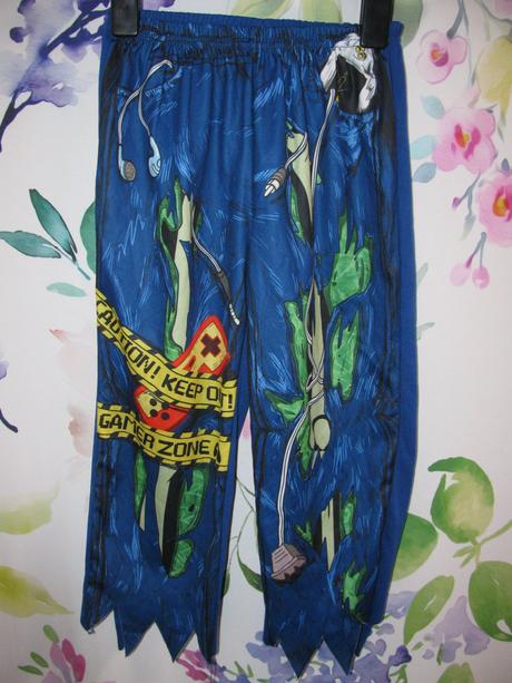 Karnevalové kalhoty-zombie apod., 