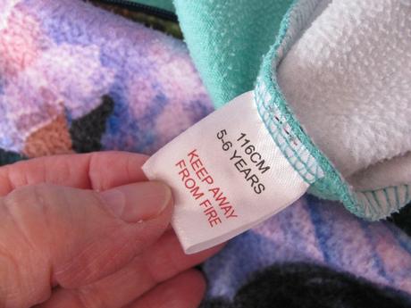 Dívčí fleecový overal na spaní encanto, disney,116