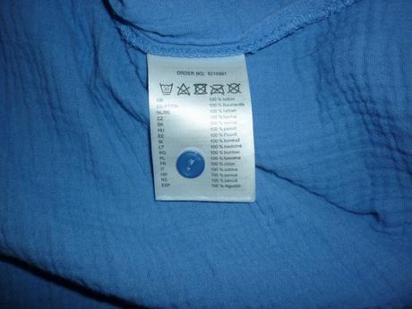 Modrofialová mušelínová košile takko fashion, takko,34